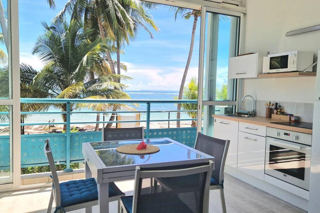 Le Touloublue - Tres Bel Appartement Face A La Mer Sainte-Anne  Luaran gambar