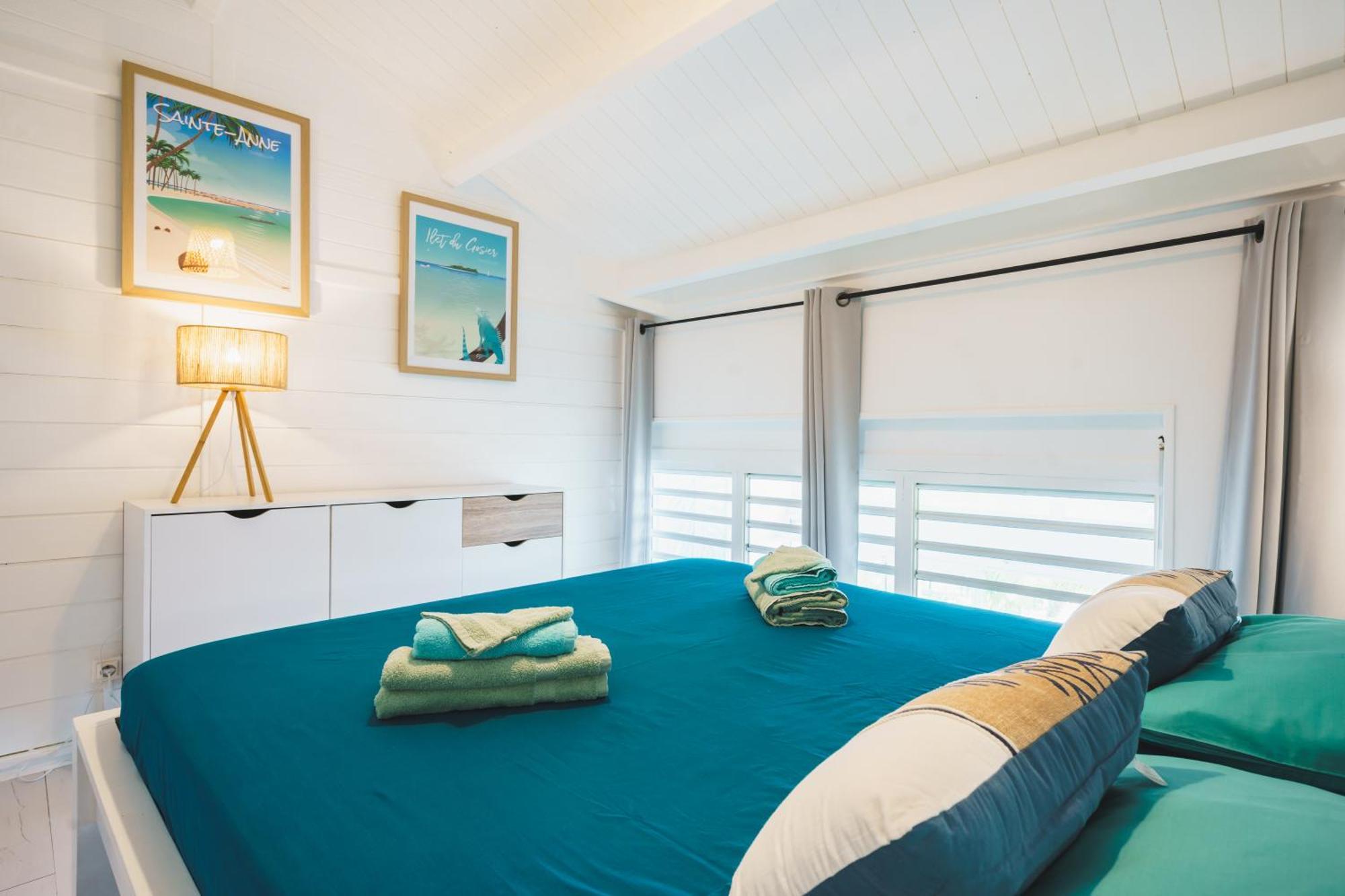 Le Touloublue - Tres Bel Appartement Face A La Mer Sainte-Anne  Luaran gambar