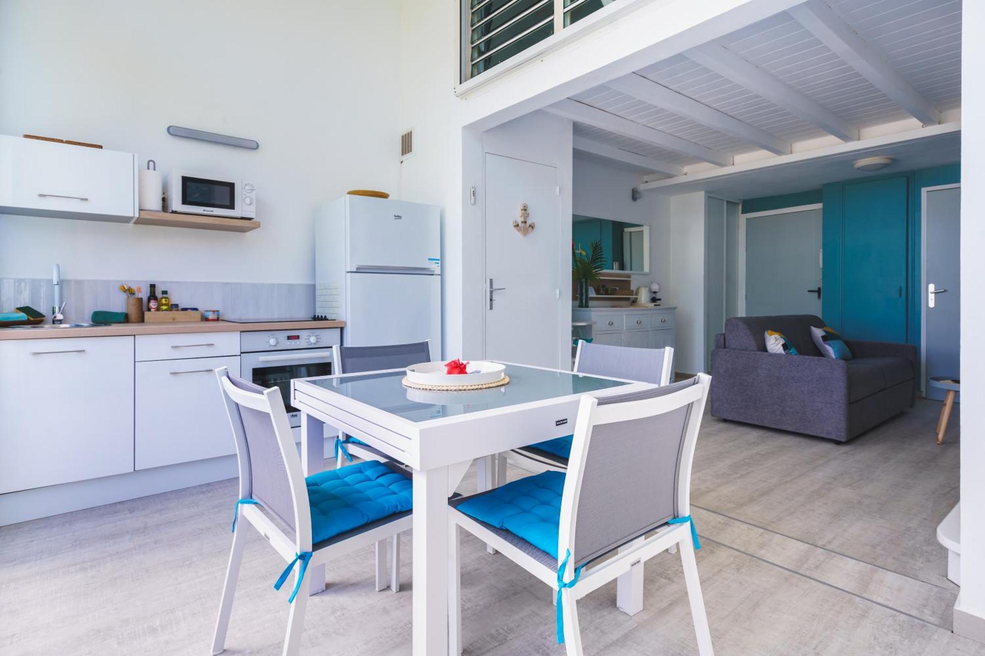 Le Touloublue - Tres Bel Appartement Face A La Mer Sainte-Anne  Luaran gambar